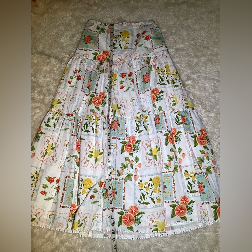 Ivy city co floral Maxi Skirt size small - Picture 7 of 8